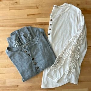 Long sleeve boho top